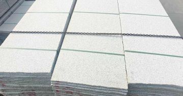 资阳芝麻白毛板，石材毛板