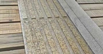 资阳黄金麻盲道石 盲条