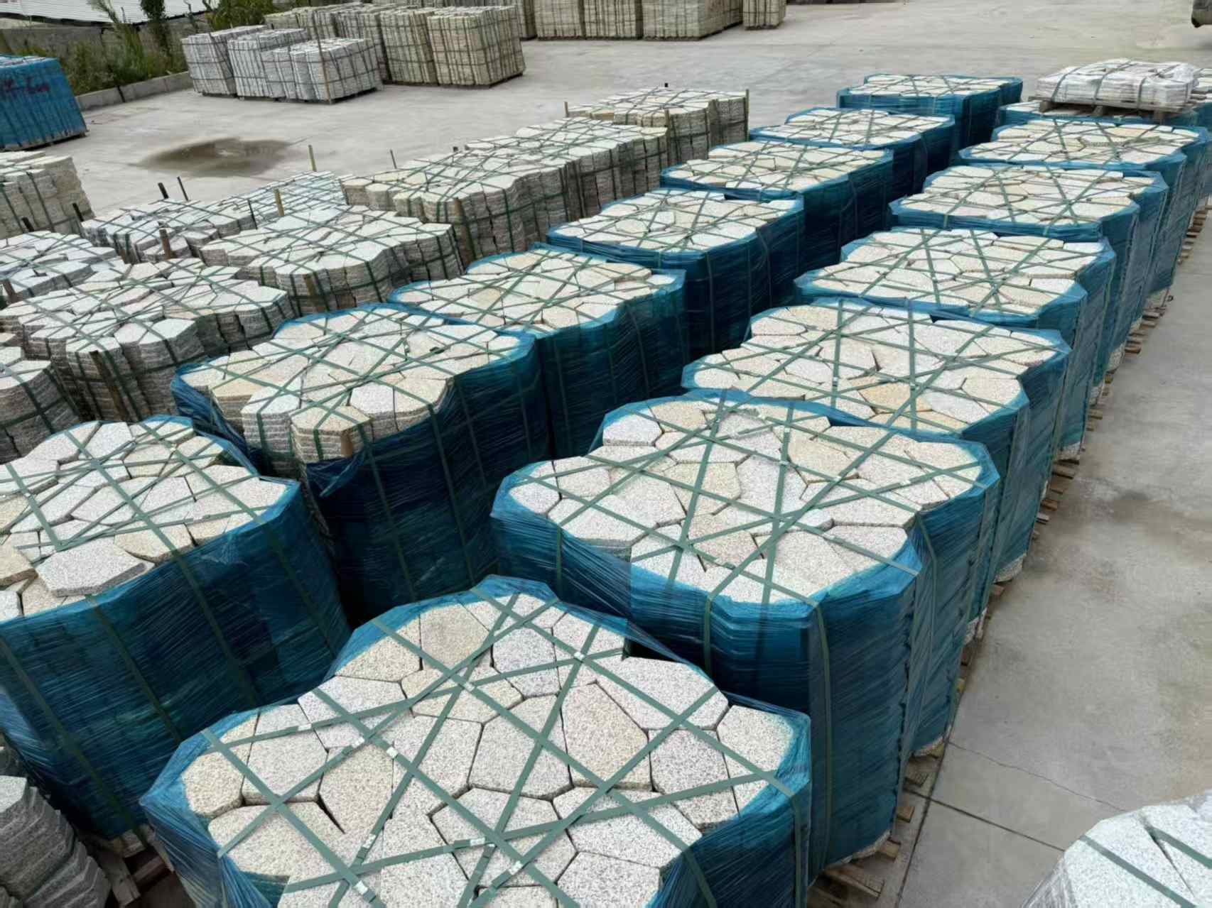 资阳黄金麻冰裂纹 碎拼