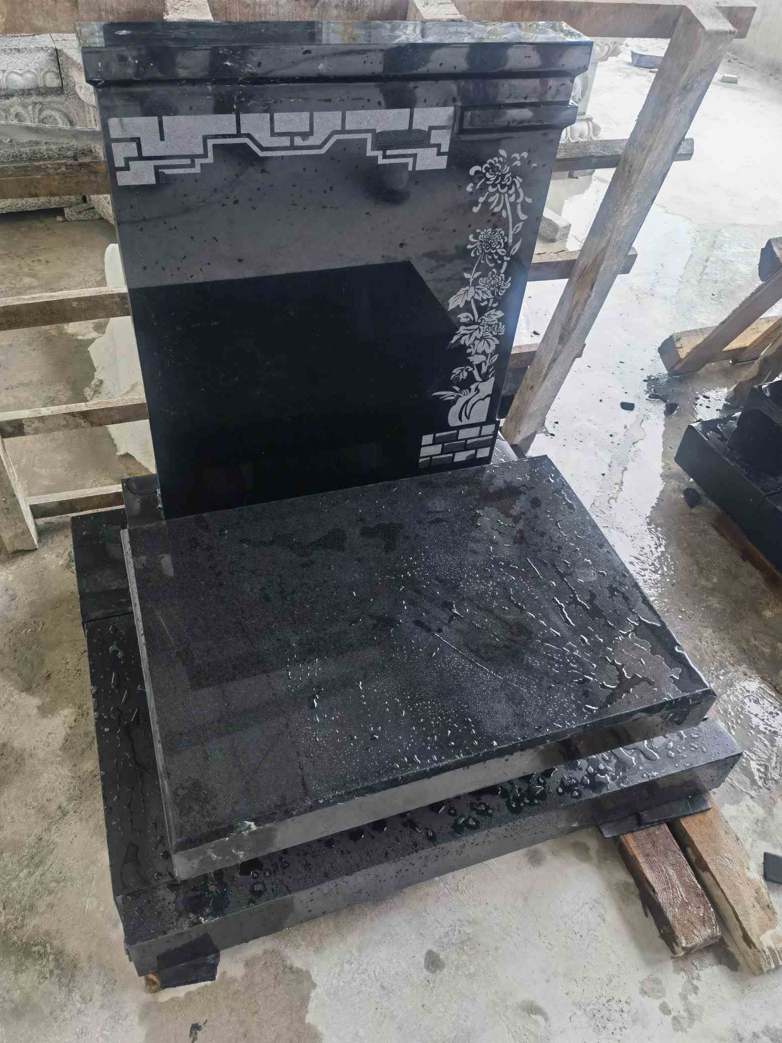 资阳花岗岩墓碑石 墓碑 套墓